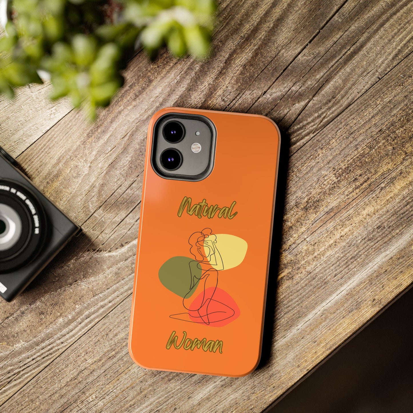 Natural Woman Colorful Pose (BL)Tough Phone Cases CRUSTA