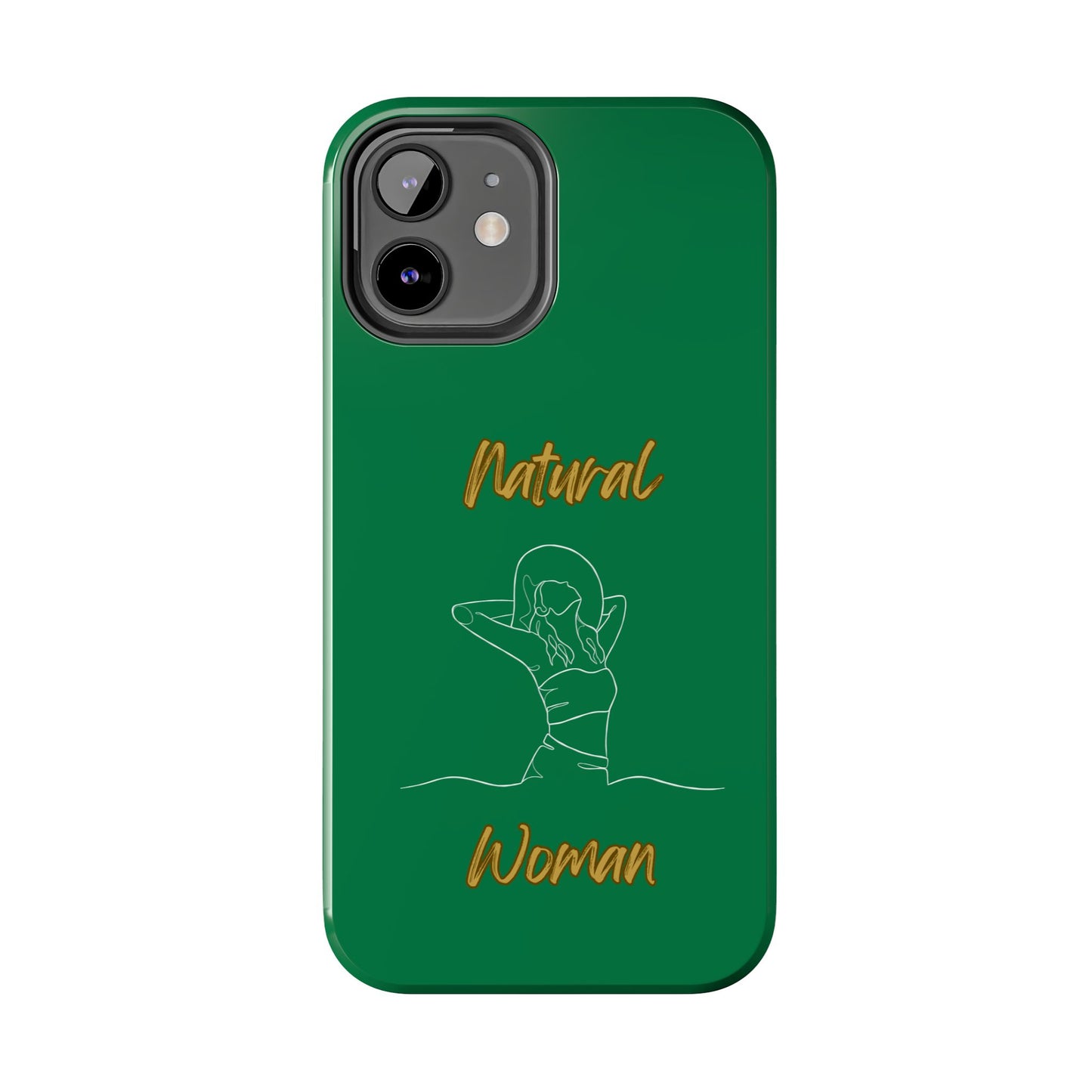 Natural Woman Sun Fun (WL)Tough Phone Cases DARK GREEN