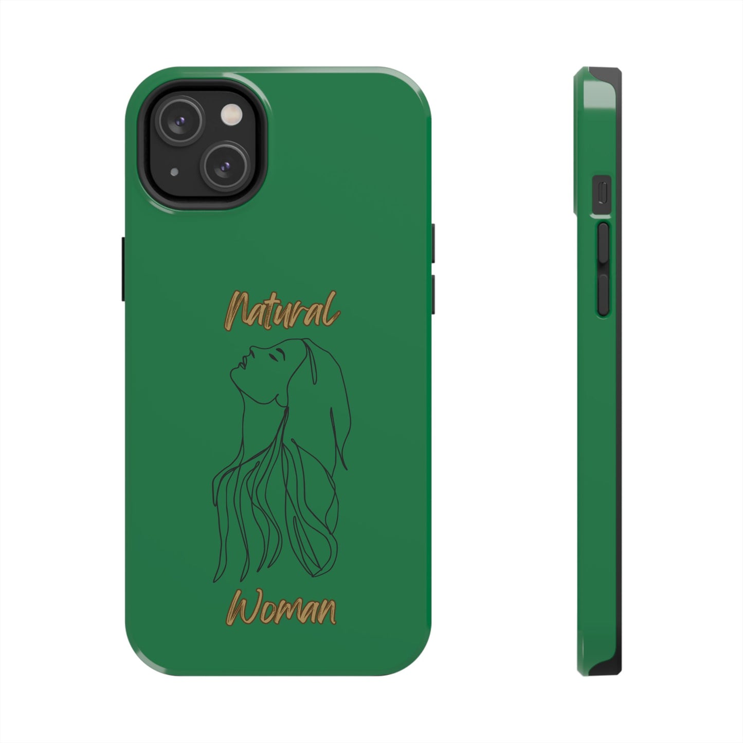 Natural Woman Appreciation (BL) Tough Phone Cases DARK GREEN