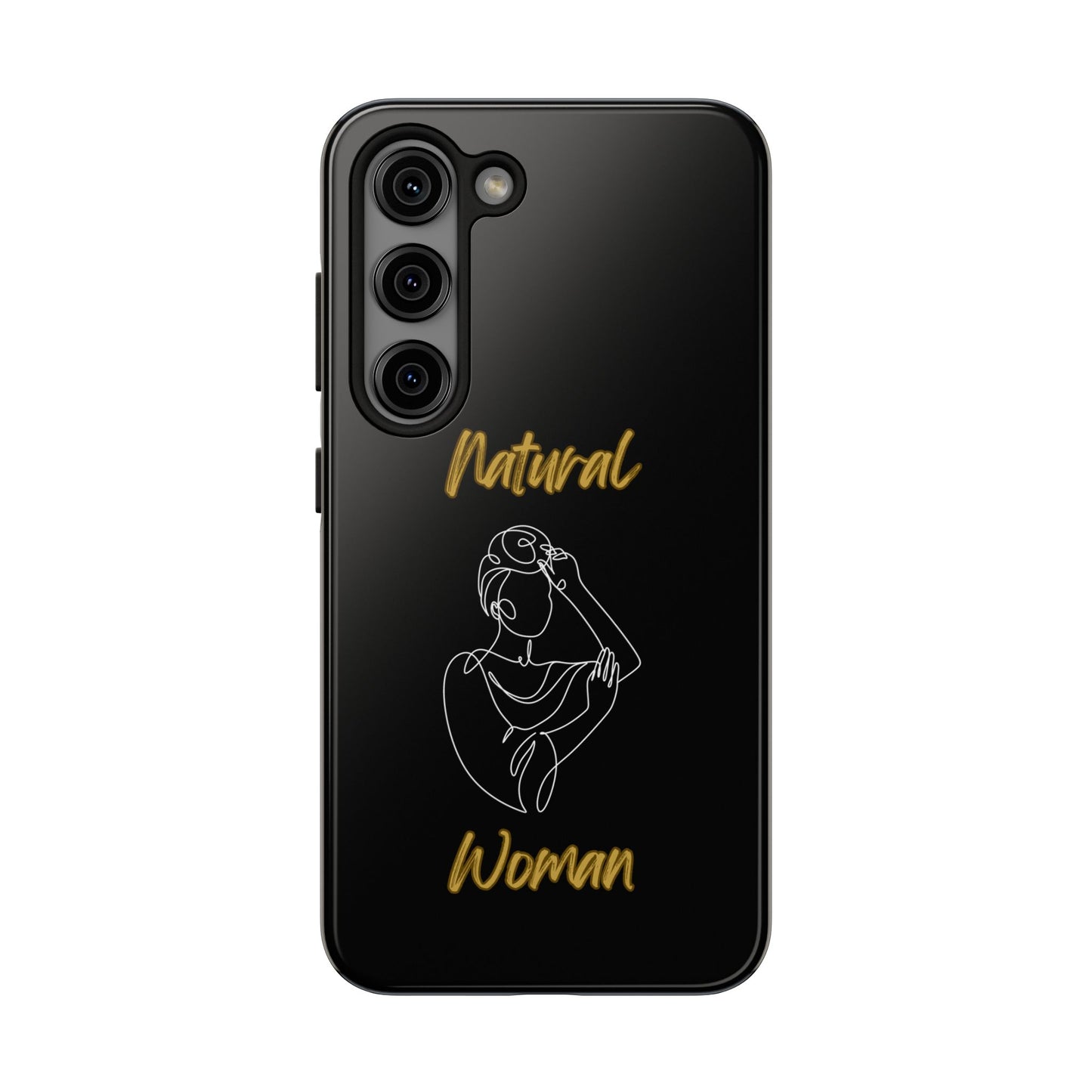 Natural Woman Style (WL)Tough Phone Cases BLACK