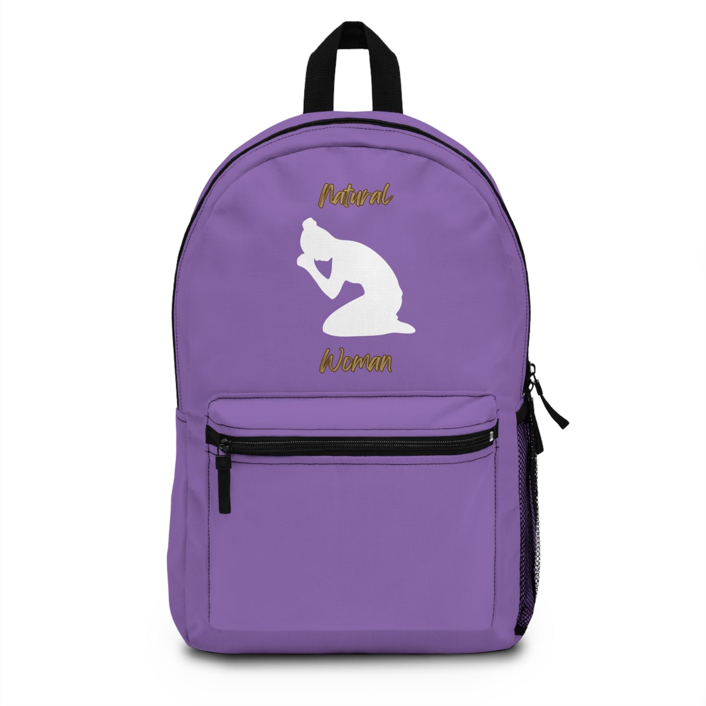 Natural Woman Pray (WL) Backpack LIGHT PURPLE