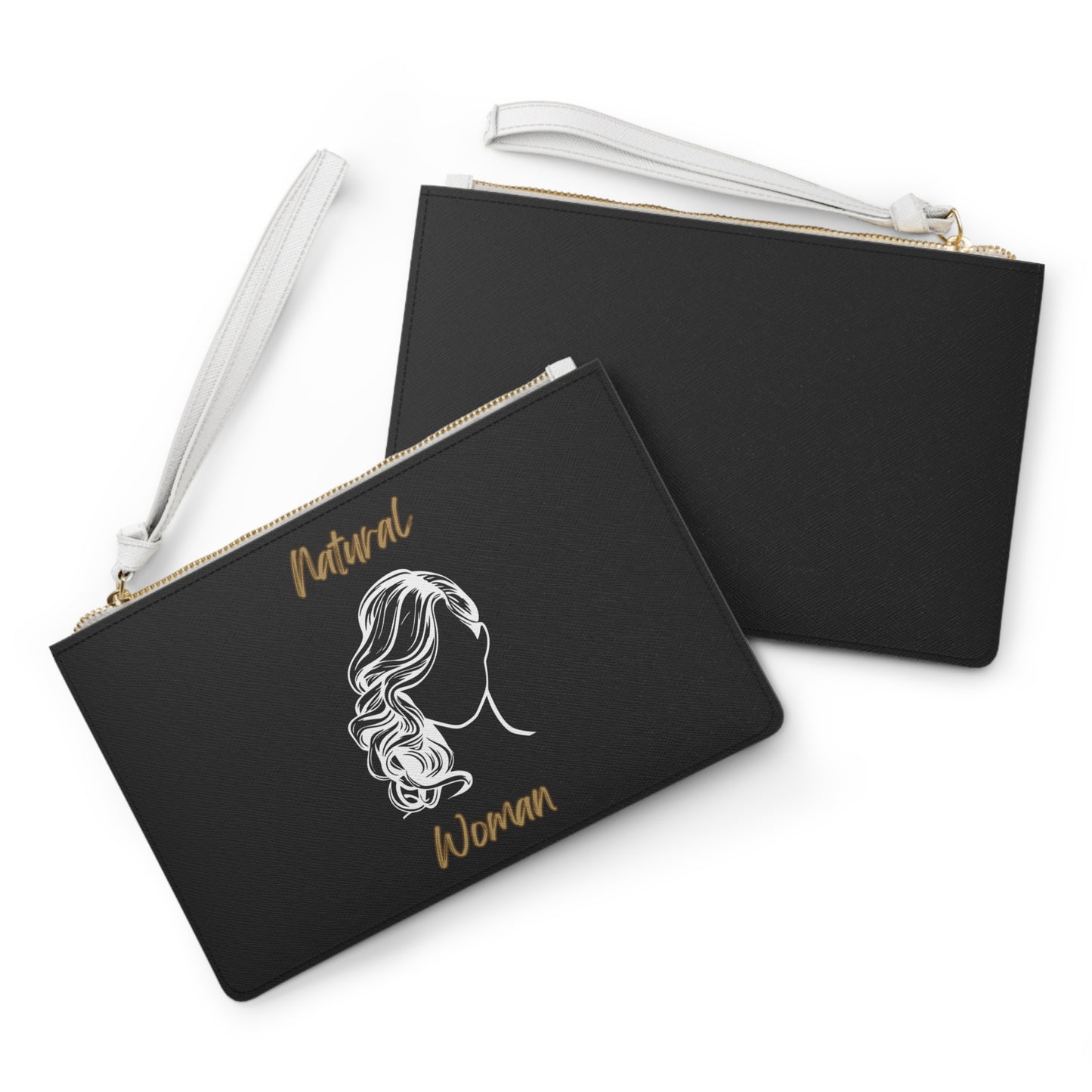 Natural Woman Long Curl (WL) Clutch Bag BLACK