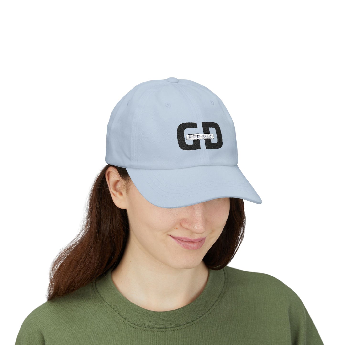 "GOD DID" (BL) Custom Embroidered Casual Cap