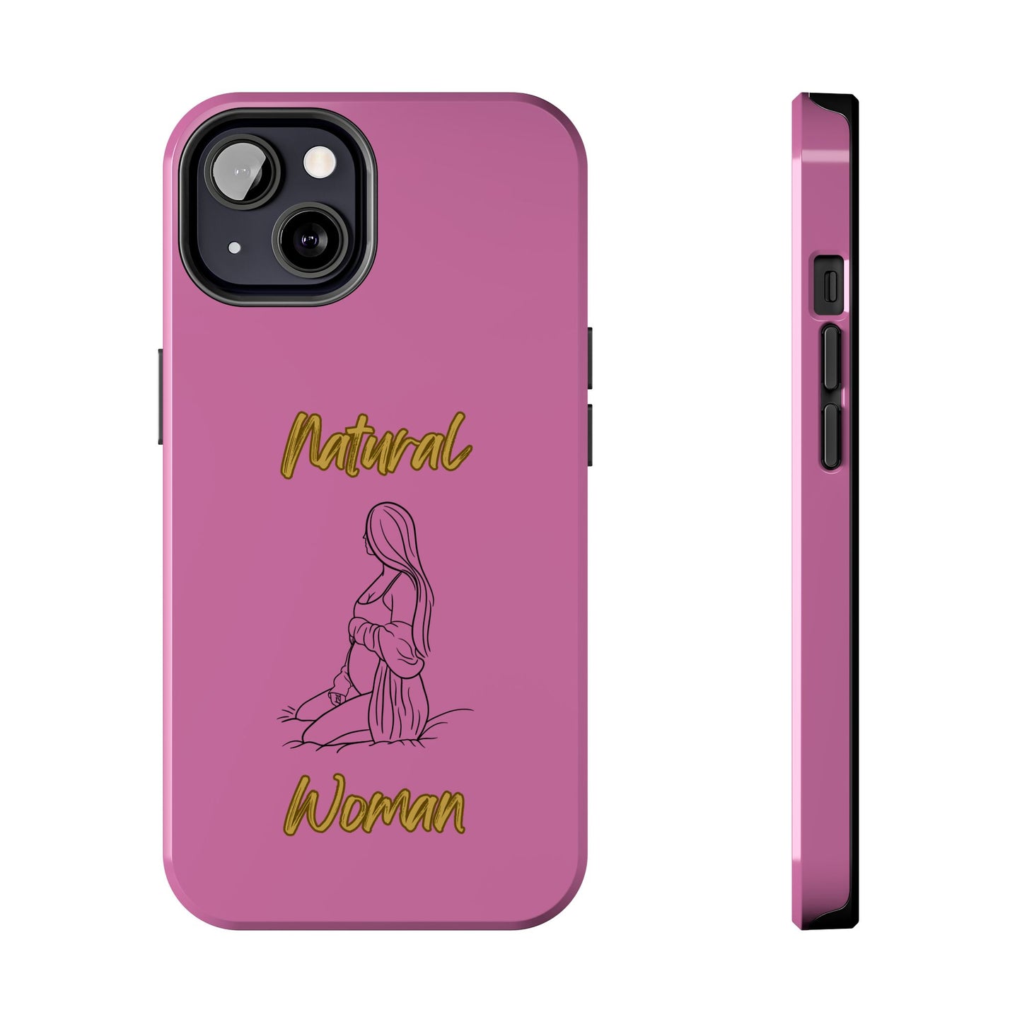 Natural Woman Expecting (BL)Tough Phone Cases LIGHT PINK