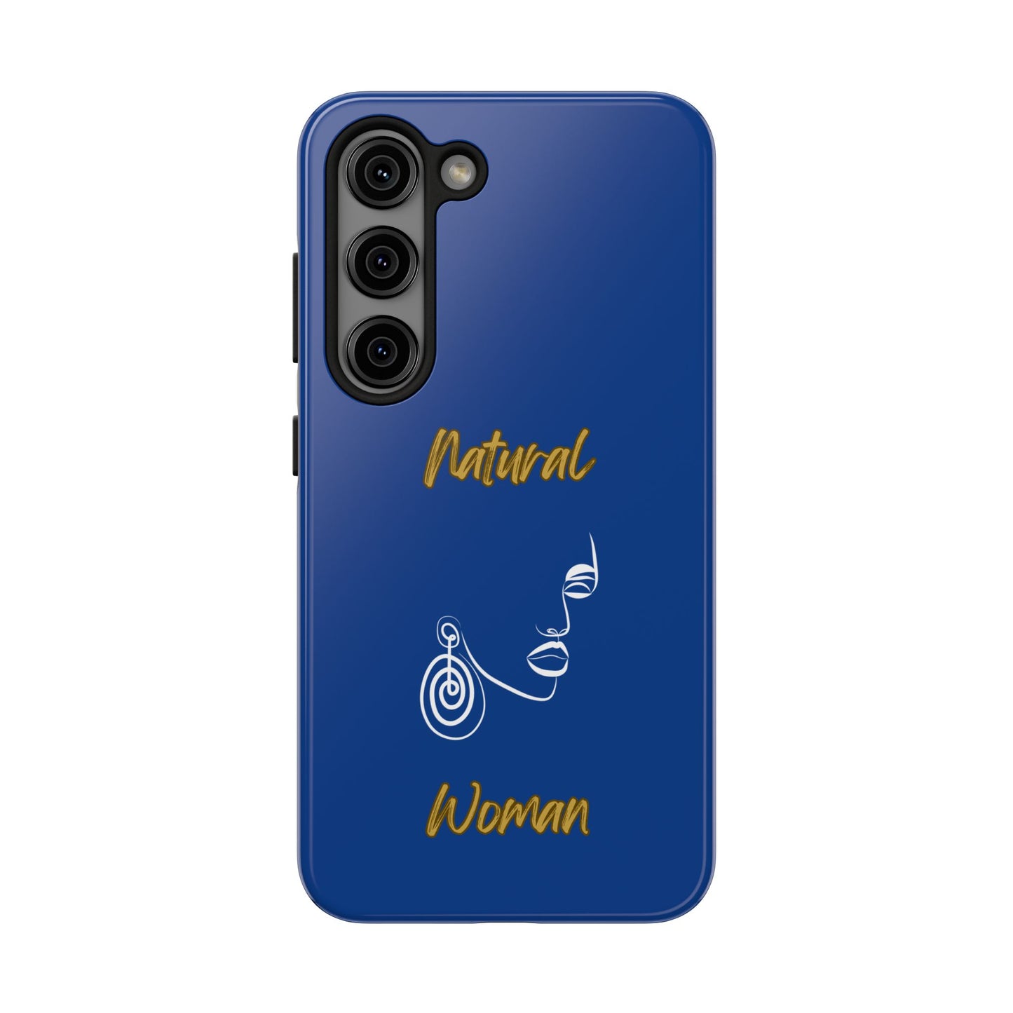 Natural Woman Music In My Soul (WL)Tough Phone Cases DARK BLUE