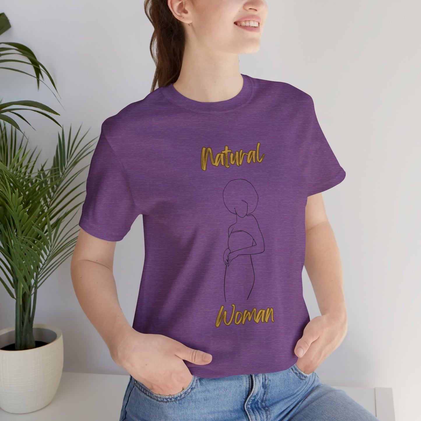 Natural Woman Sho Nuff (BL) Short Sleeve T-Shirt