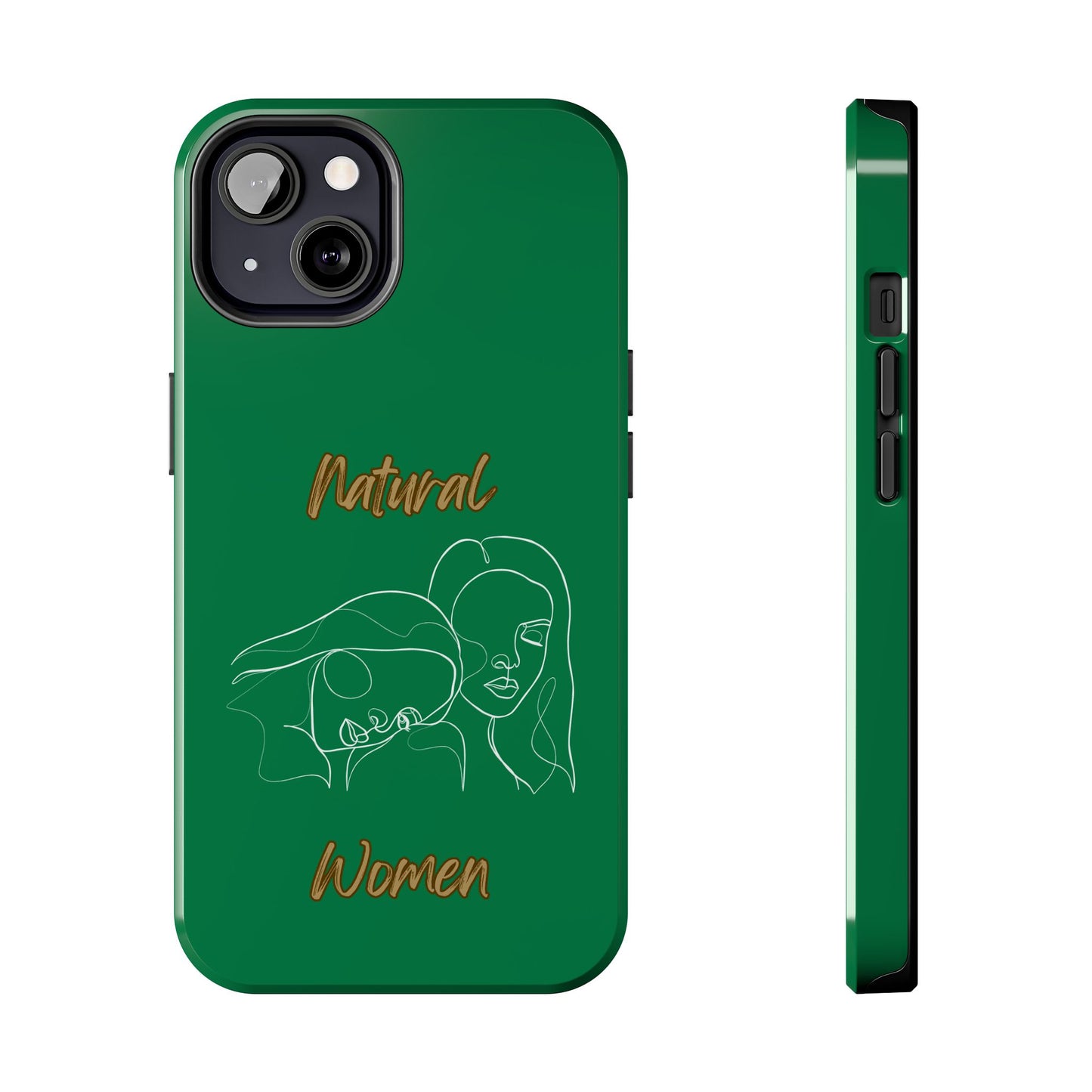 Natural Woman Sisters (WL)Tough Phone Cases DARK GREEN