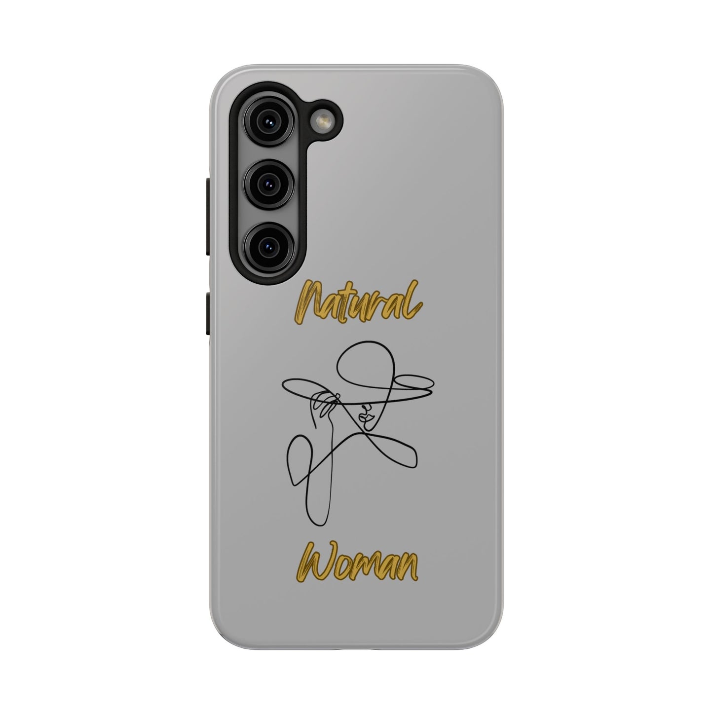 Natural Woman An Original (BL)Tough Phone Cases LIGHT GREY