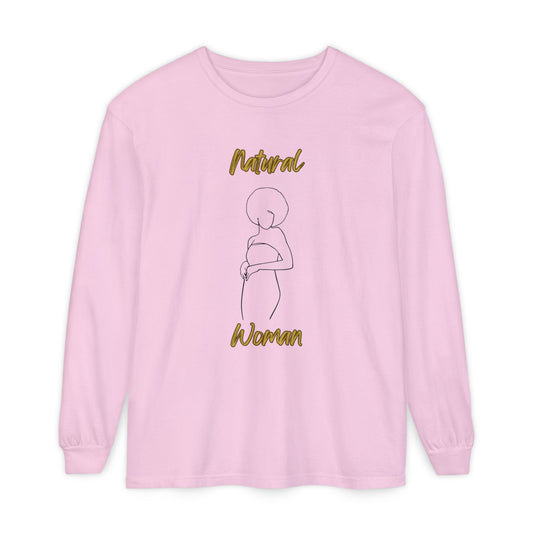 Natural Woman Sho Nuff (BL) Long Sleeve T-Shirt