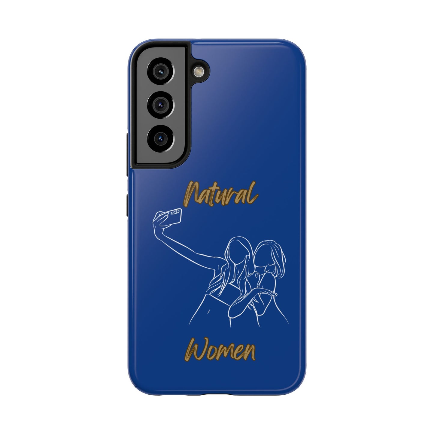 Natural Woman Friends Selfie (WL)Tough Phone Cases DARK BLUE