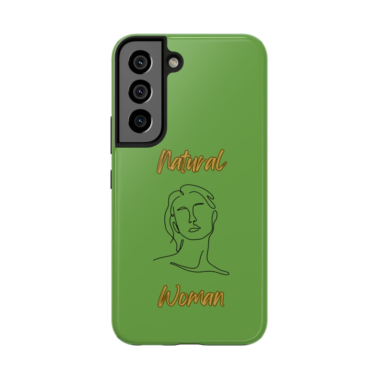 Natural Woman Hello (BL)Tough Phone Cases GREEN