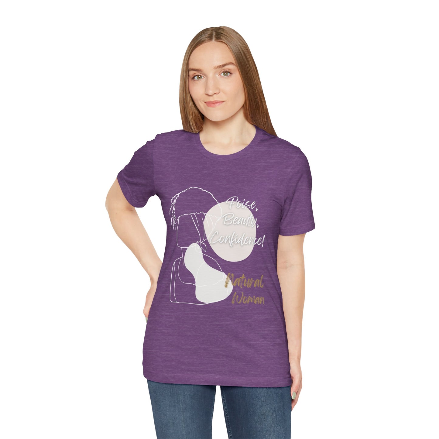 Natural Woman Puff (WL) Short Sleeve T-Shirt