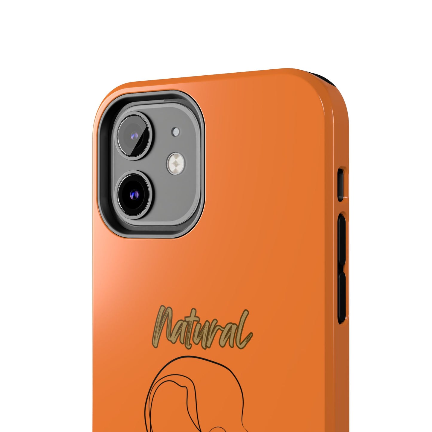 Natural Woman Hanging Hair (BL) Tough Phone Cases CRUSTA