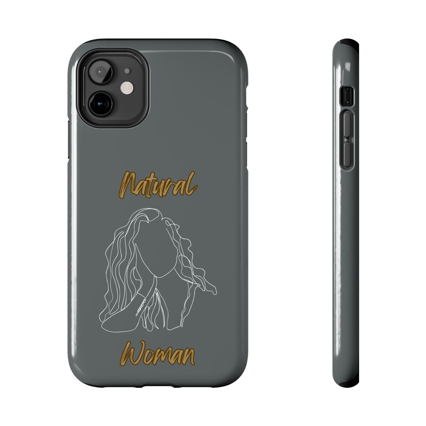 Natural Woman Relaxed (WL) Tough Phone Cases DARK GREY