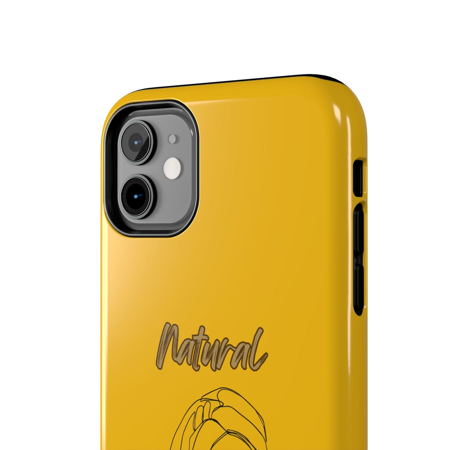 Natural Woman Towel Wrapped (BL)Tough Phone Cases YELLOW