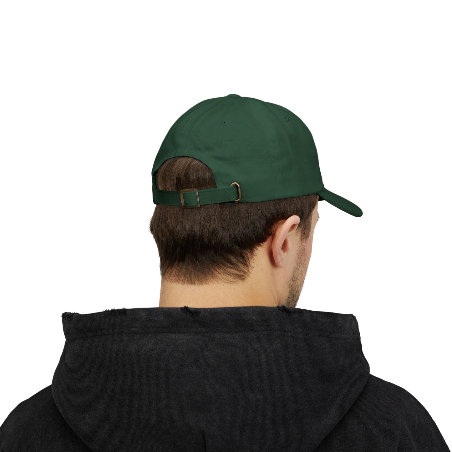 Strong Family Custom Casual Cap - SPRUCE GREEN LOGO