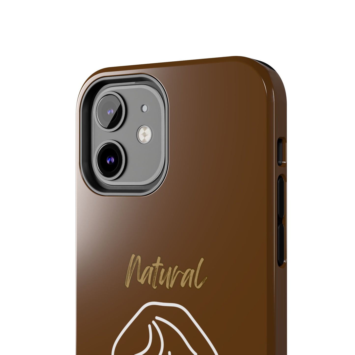 Natural Woman Modest (WL)Tough Phone Cases BROWN