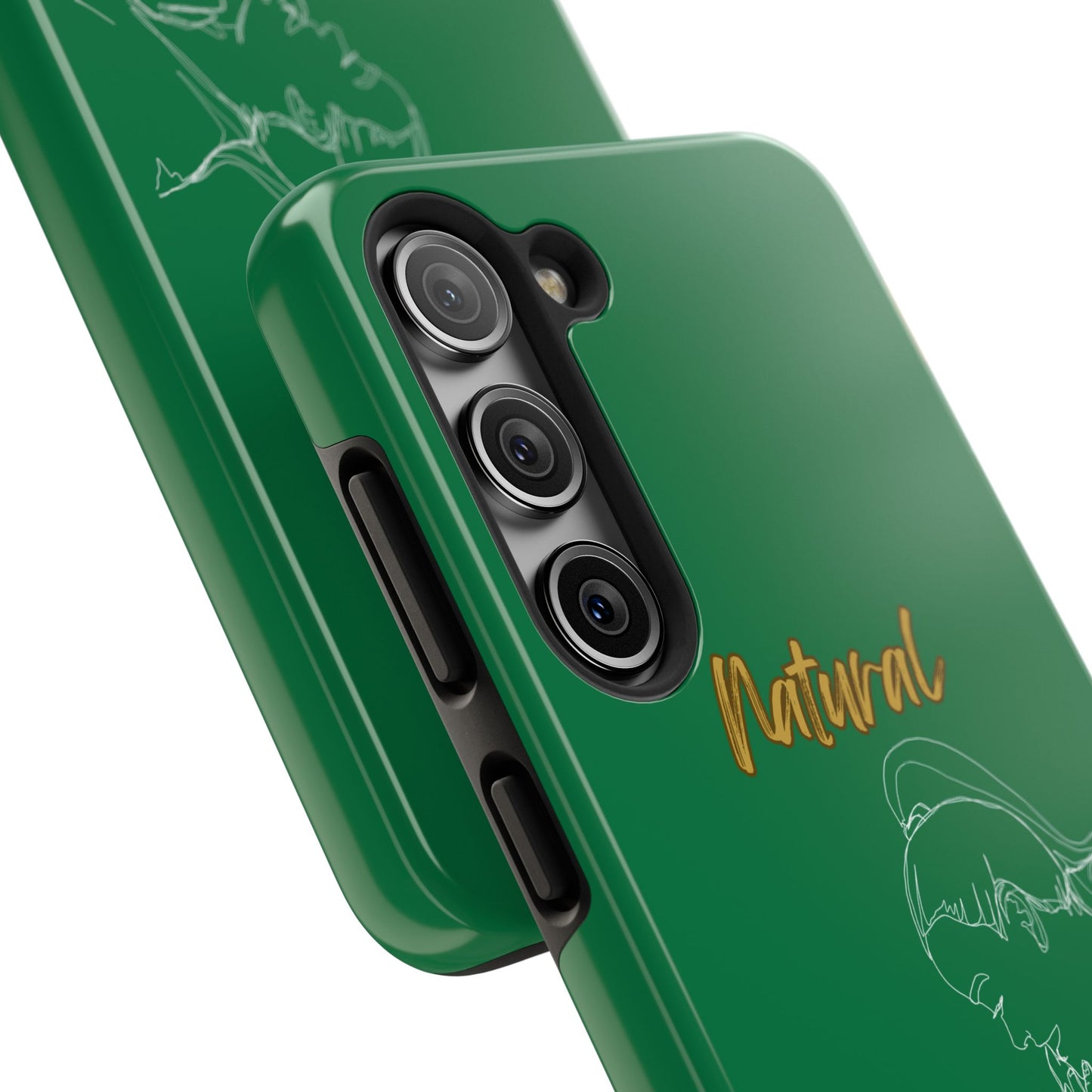 Natural Woman New Life (WL)Tough Phone Cases DARK GREEN
