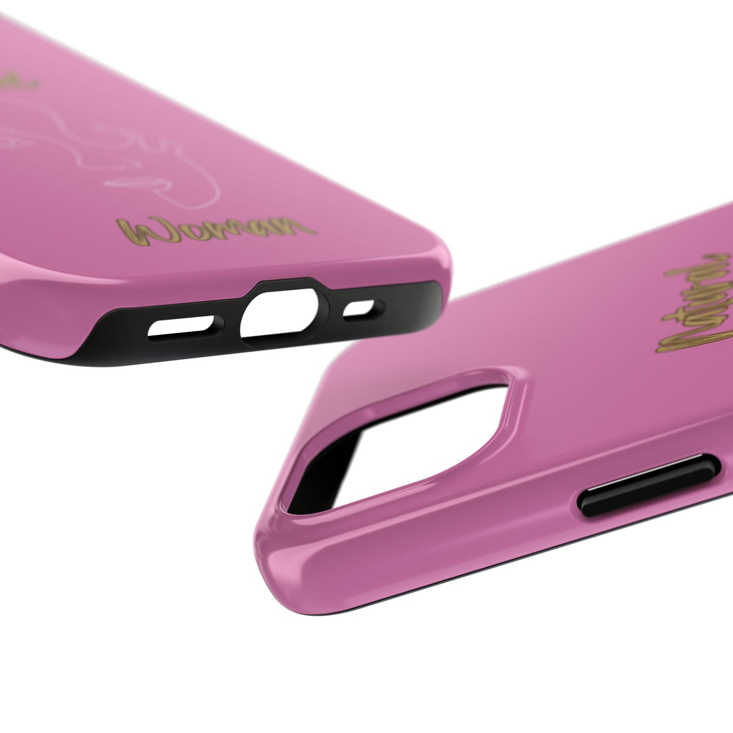 Natural Woman Looking (WL)Tough Phone Cases LIGHT PINK