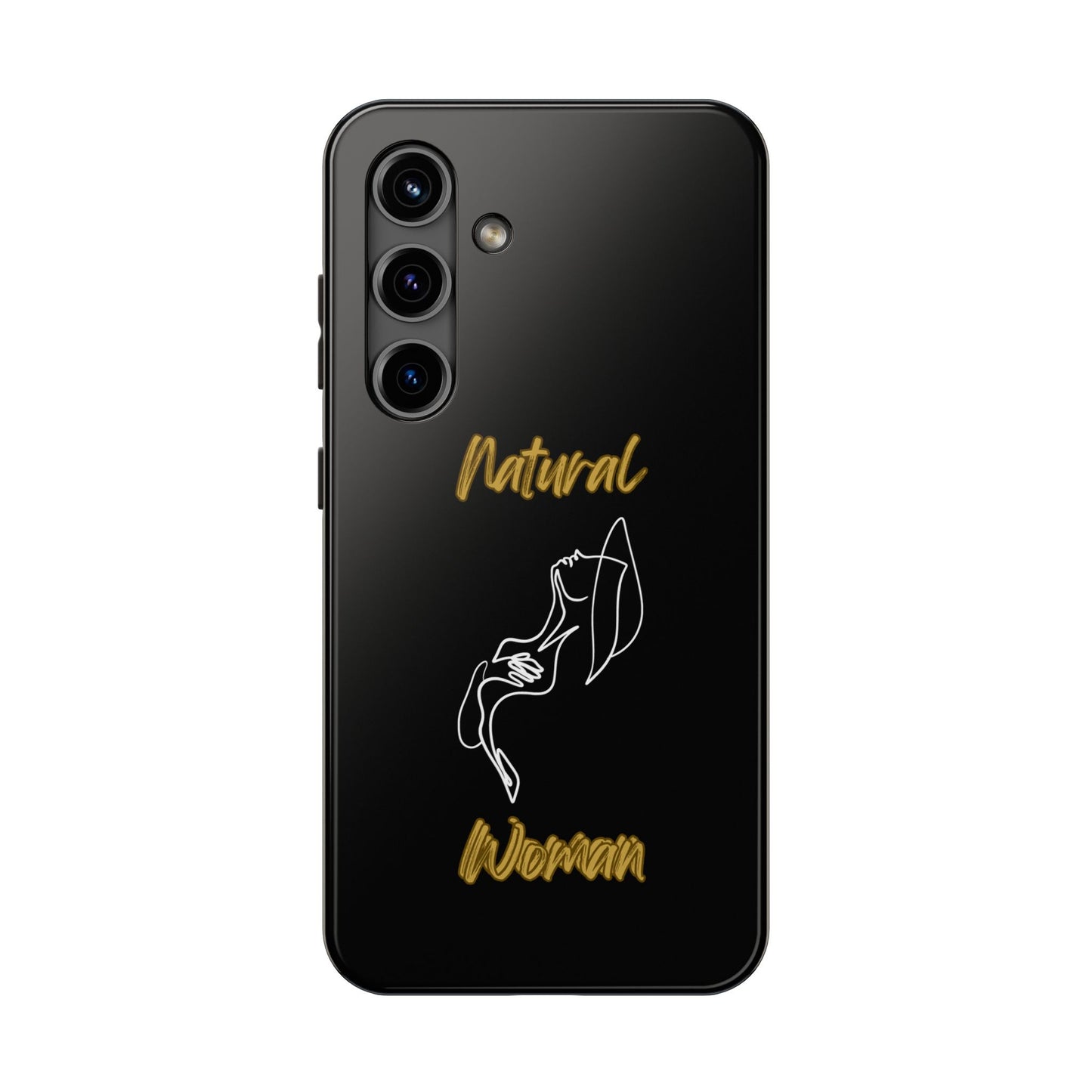 Natural Woman Free (WL)Tough Phone Cases BLACK