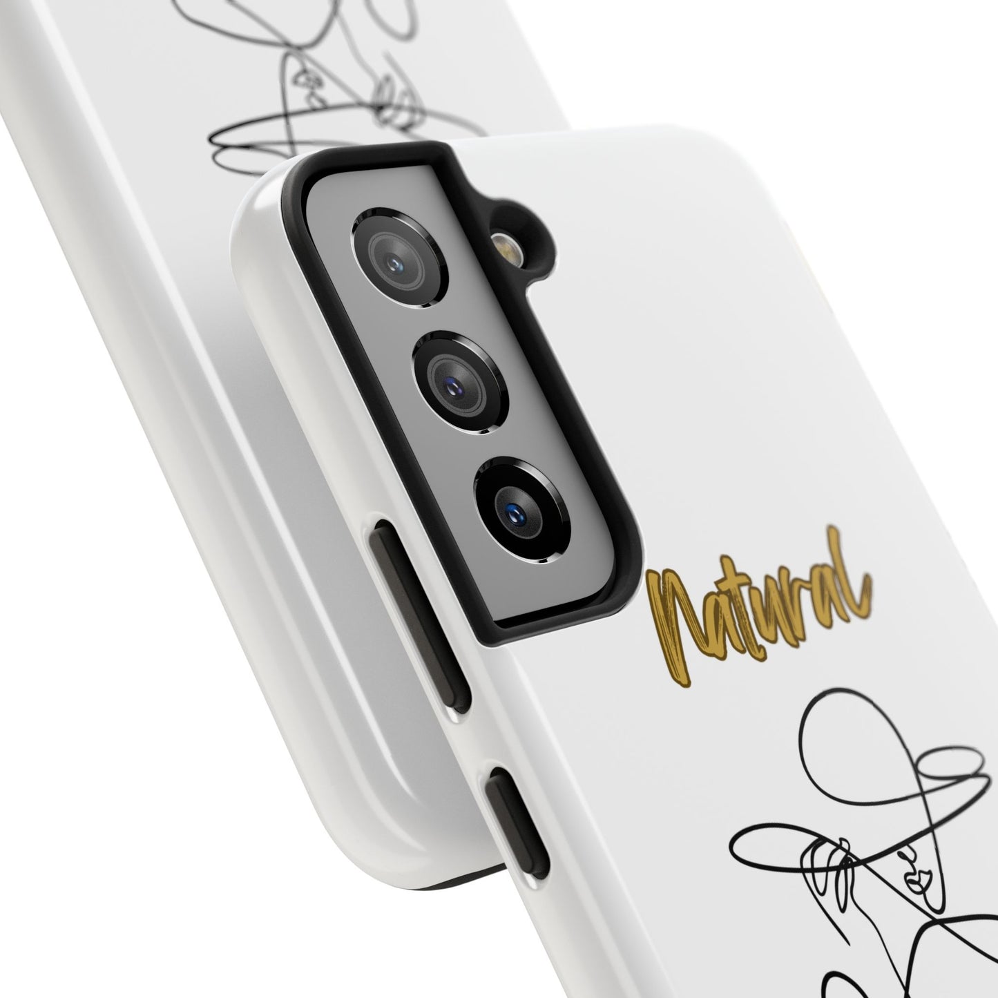 Natural Woman An Original (BL)Tough Phone Cases WHITE