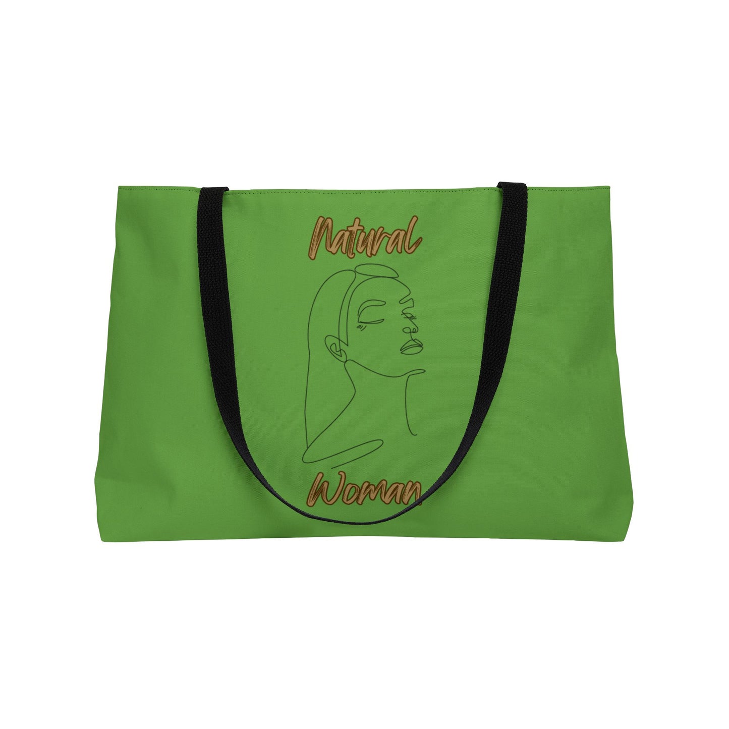 Natural Woman Calm (BL) Weekender Tote Bag GREEN