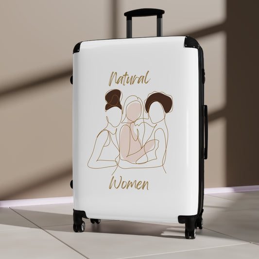Natural Women Friends (BL) Suitcase WHITE