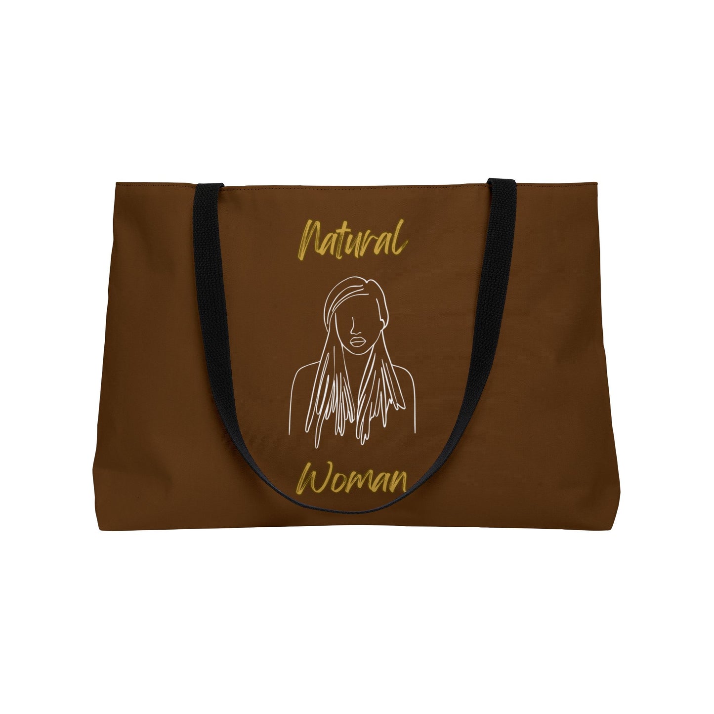 Natural Woman Content (WL) Weekender Tote Bag BROWN