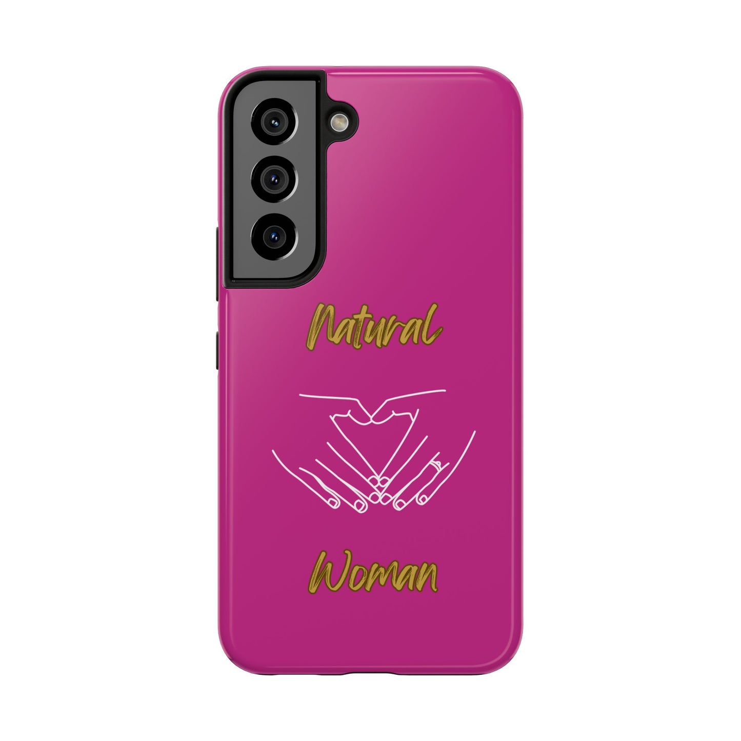 Natural Woman I Love You (WL)Tough Phone Cases PINK