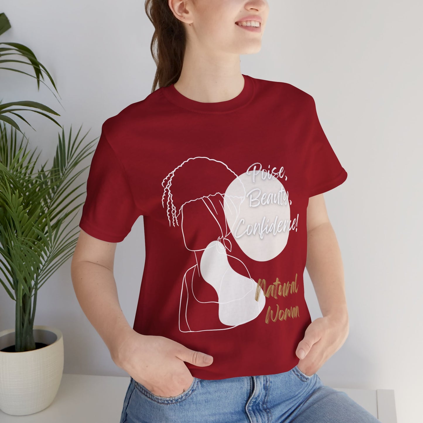 Natural Woman Puff (WL) Short Sleeve T-Shirt
