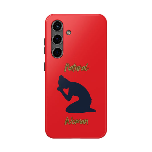 Natural Woman Pray (BL) Tough Phone Cases RED