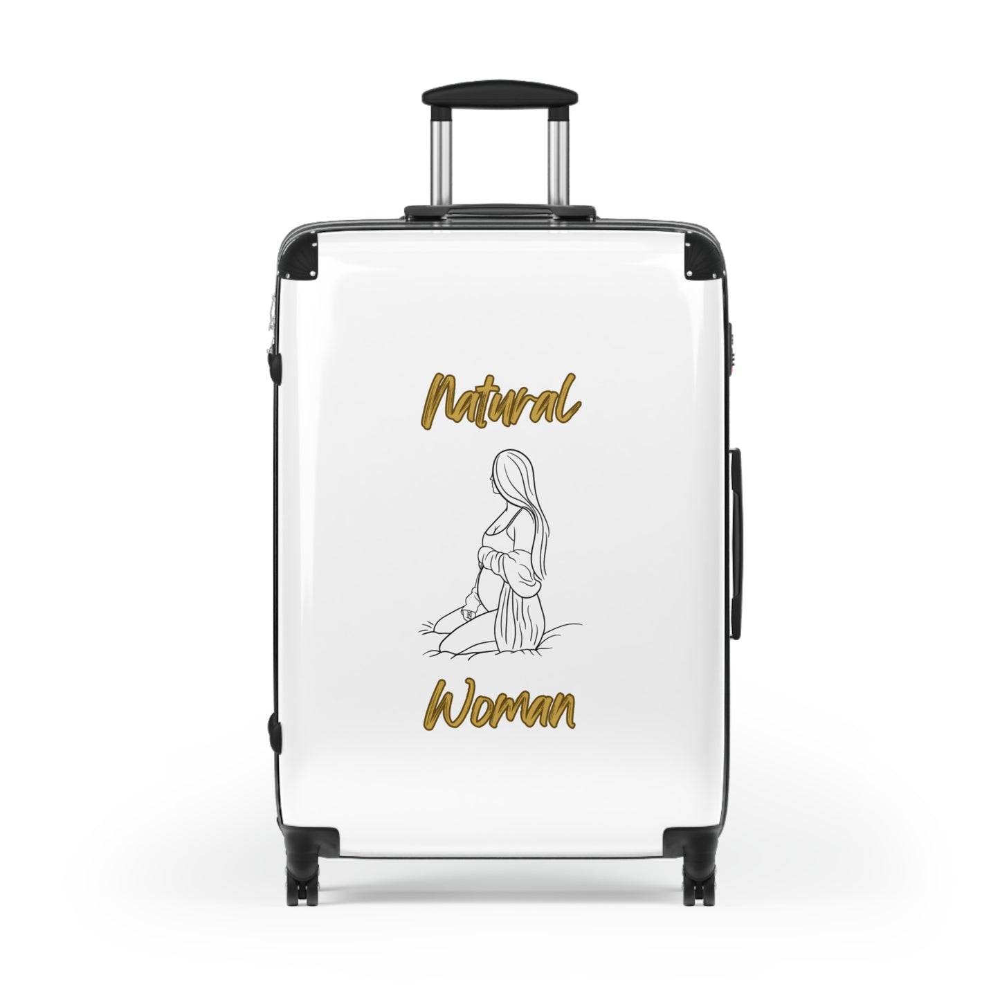 Natural Woman Expecting (BL) Suitcase WHITE