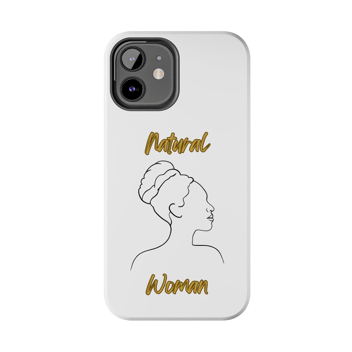 Natural Woman Mixed (BL)Tough Phone Cases WHITE