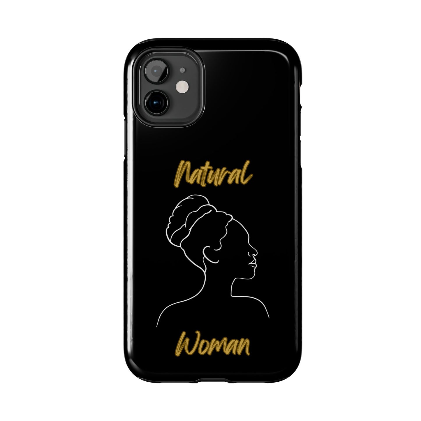 Natural Woman Mixed (WL)Tough Phone Cases BLACK