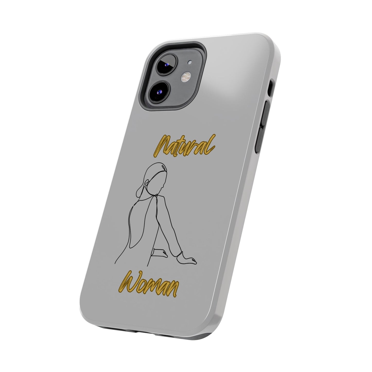 Natural Woman Hands Free (BL)Tough Phone Cases LIGHT GREY
