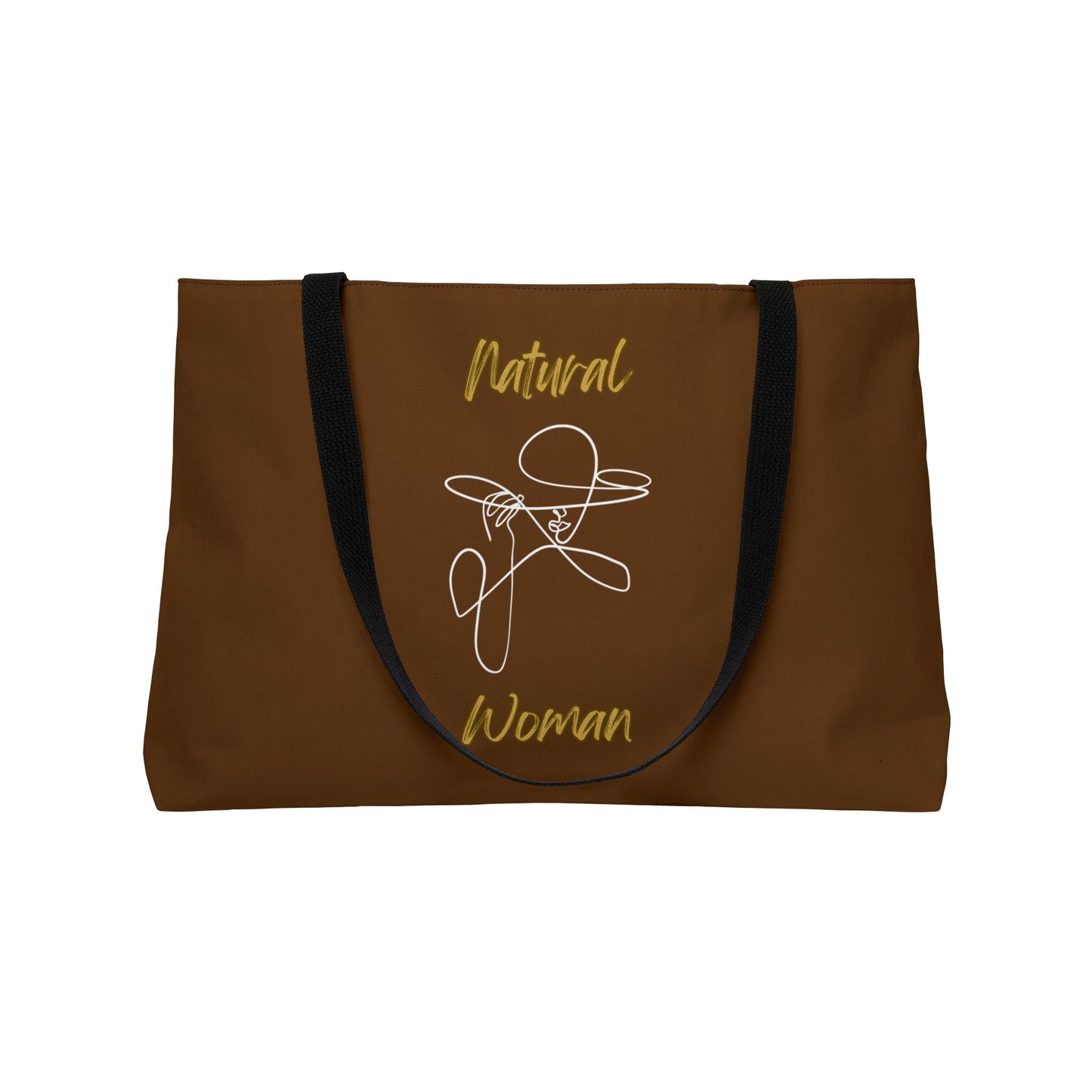 Natural Woman An Original (WL) Weekender Tote Bag BROWN