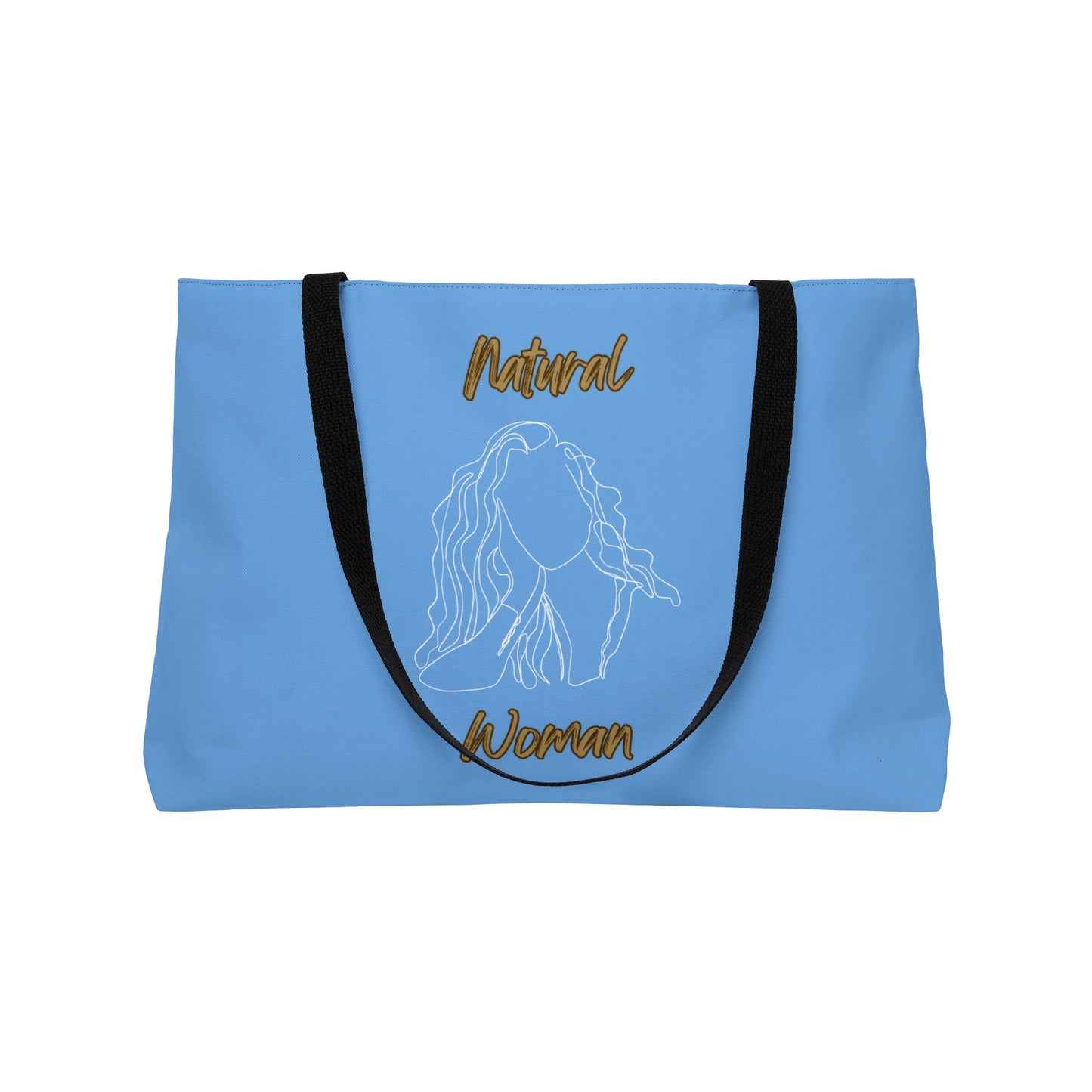 Natural Woman Relaxed (WL) Weekender Tote Bag LIGHT BLUE