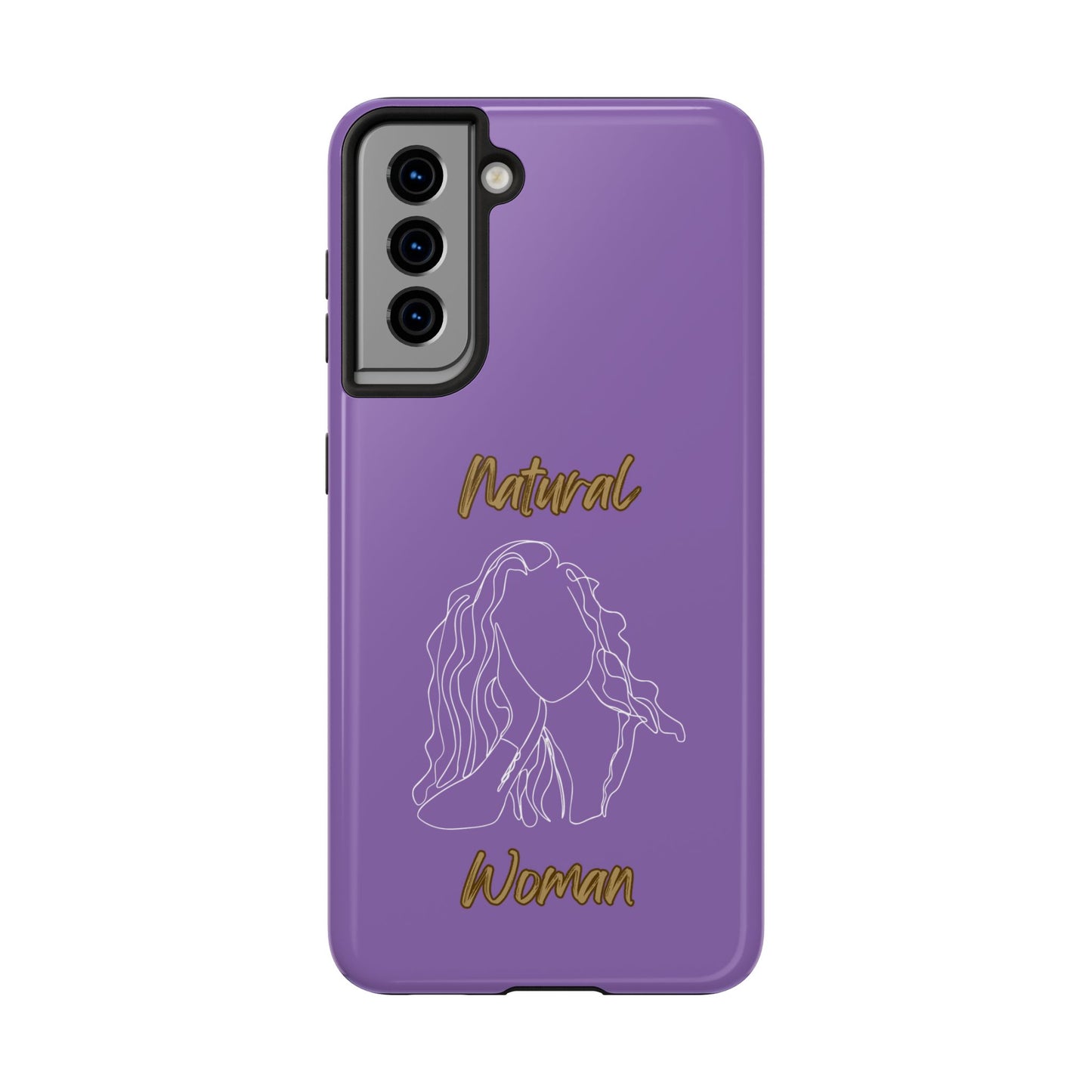 Natural Woman Relaxed (WL) Tough Phone Cases LIGHT PURPLE