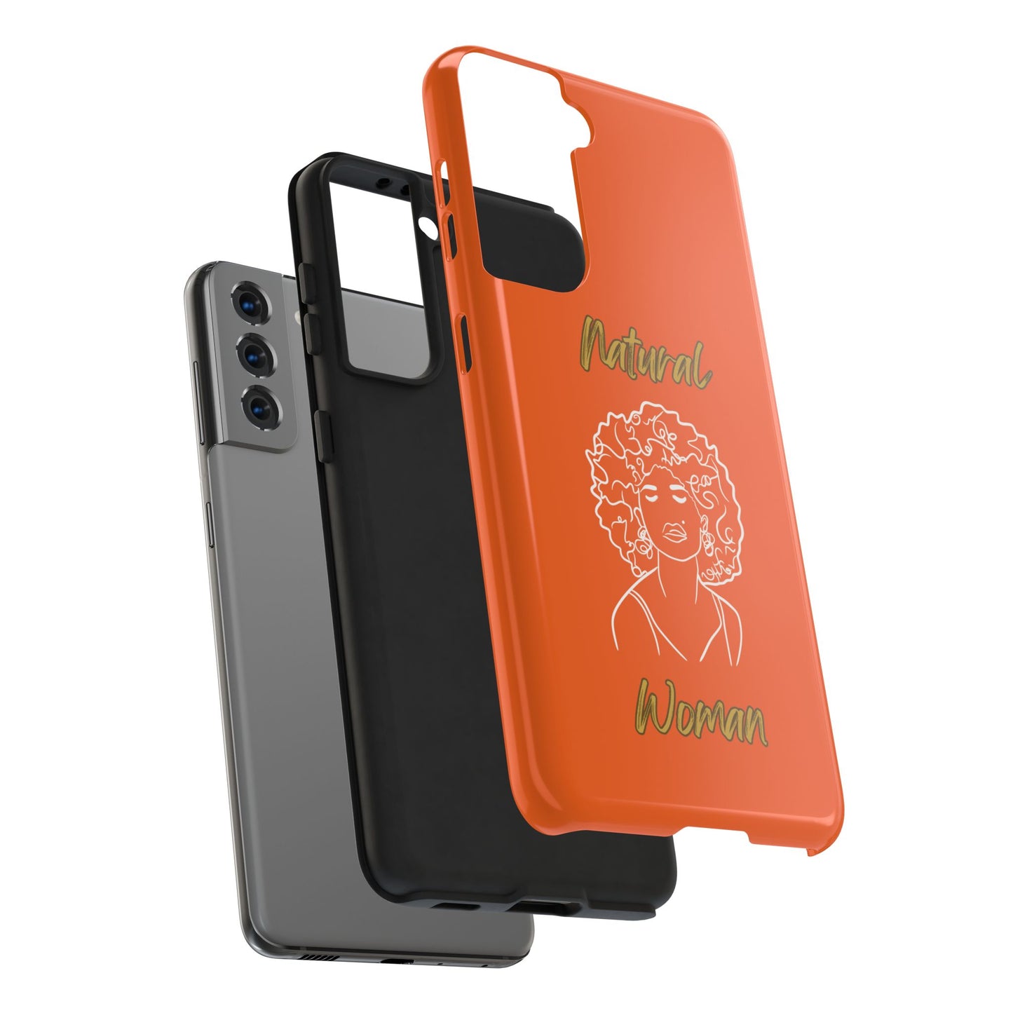 Natural Woman All About Me (WL)Tough Phone Cases ORANGE