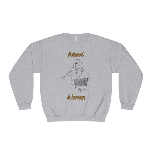 Natural Woman Thinking (BL) Crewneck Sweatshirt