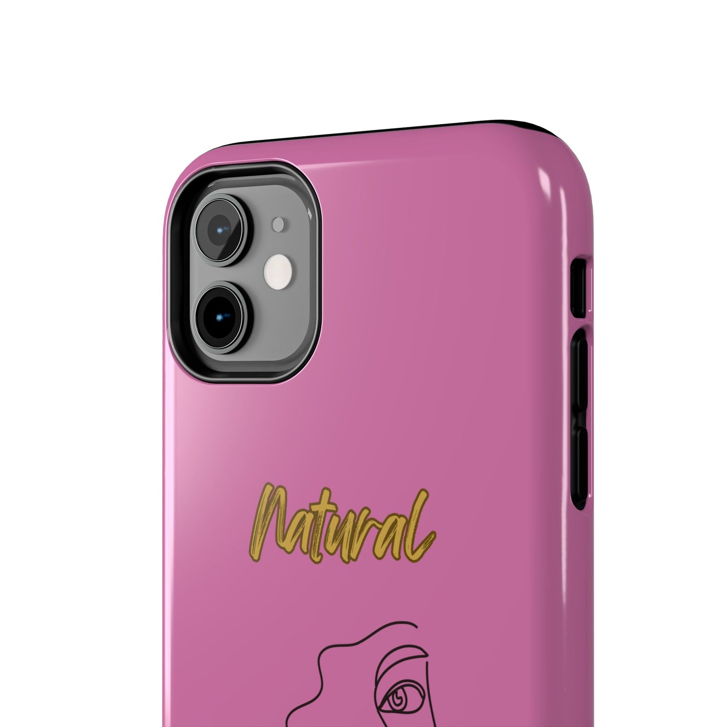 Natural Woman Peekaboo (BL)Tough Phone Cases LIGHT PINK