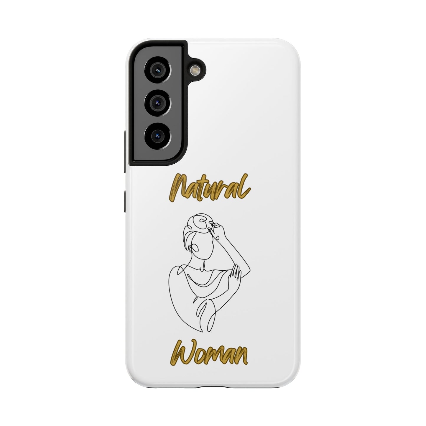 Natural Woman Style (BL)Tough Phone Cases WHITE