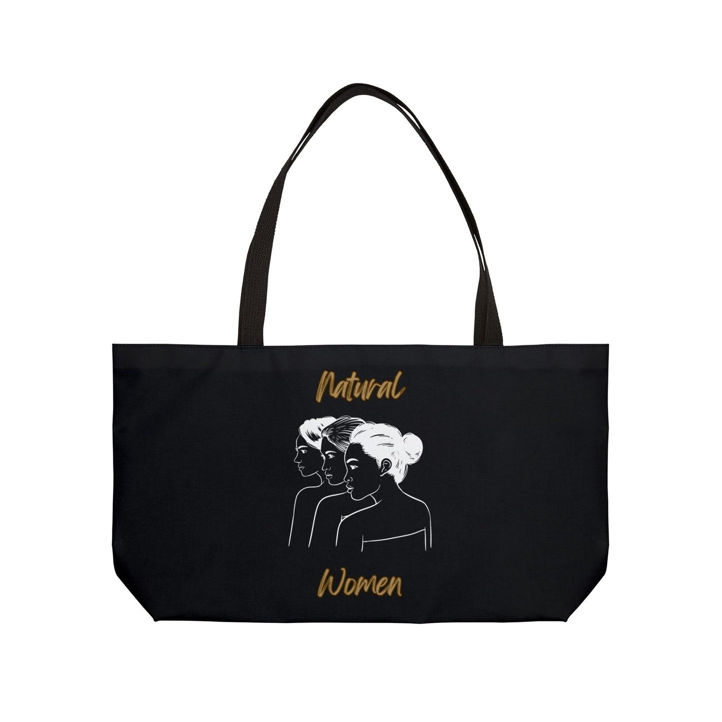 Natural Women United Friends (WL) Weekender Tote Bag BLACK