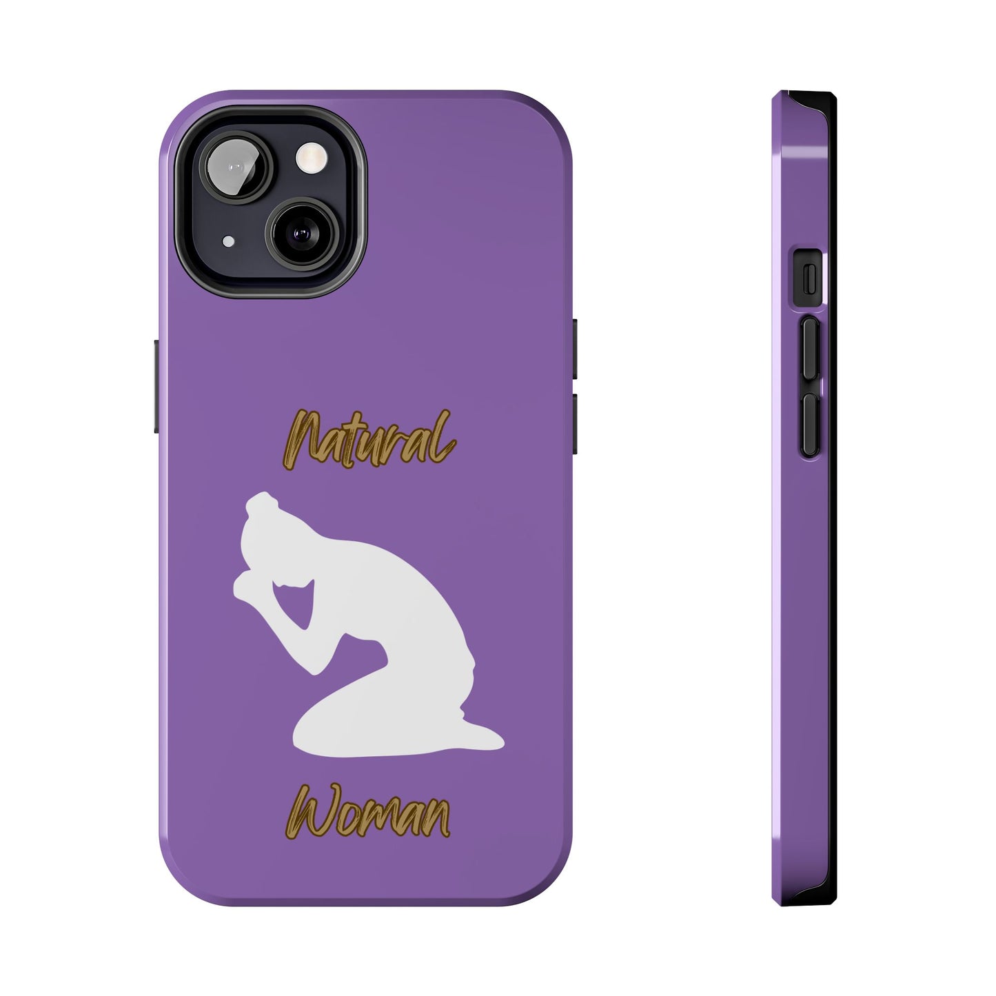 Natural Woman Pray (WL) Tough Phone Cases LIGHT PURPLE