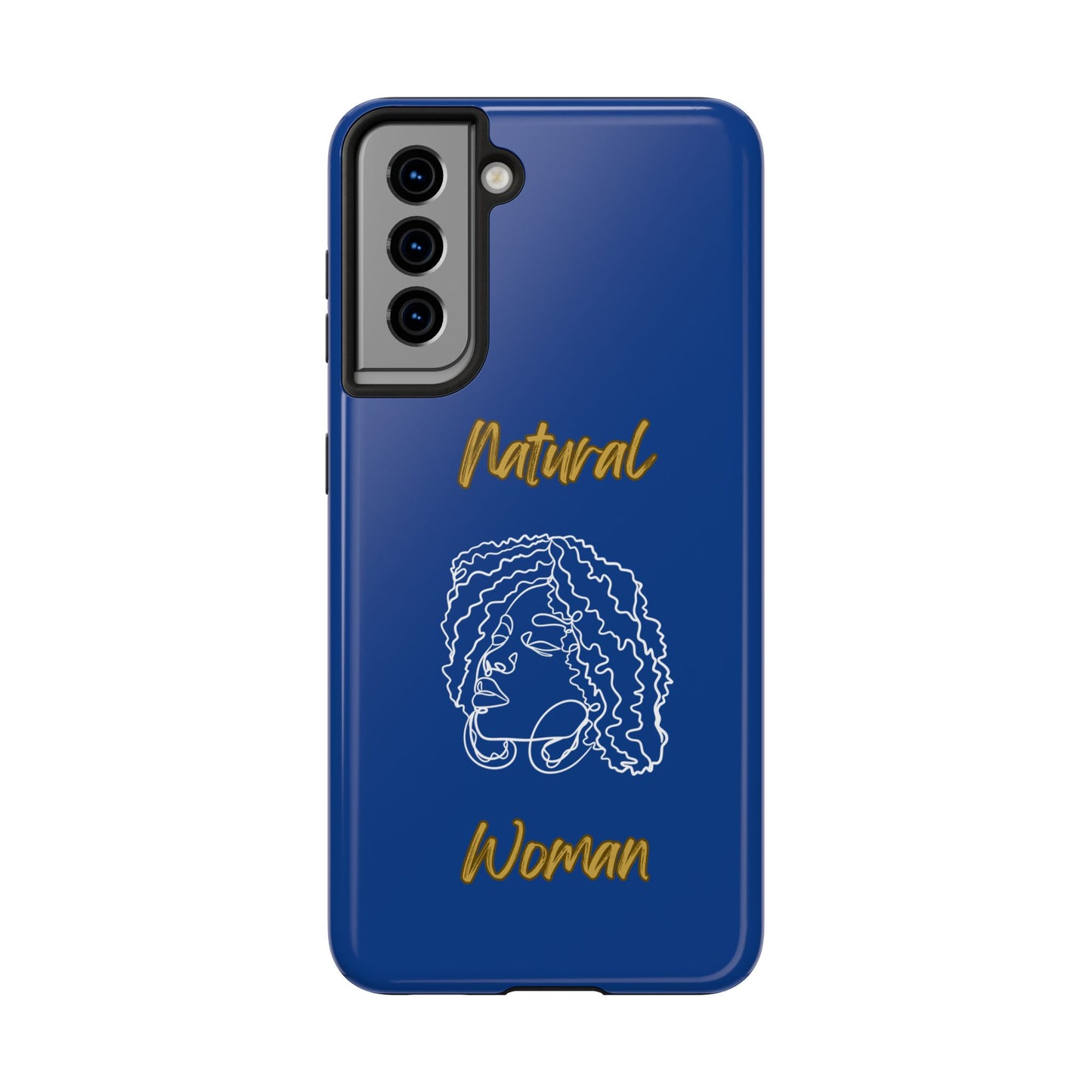 Natural Woman Naturally Me (WL)Tough Phone Cases DARK BLUE