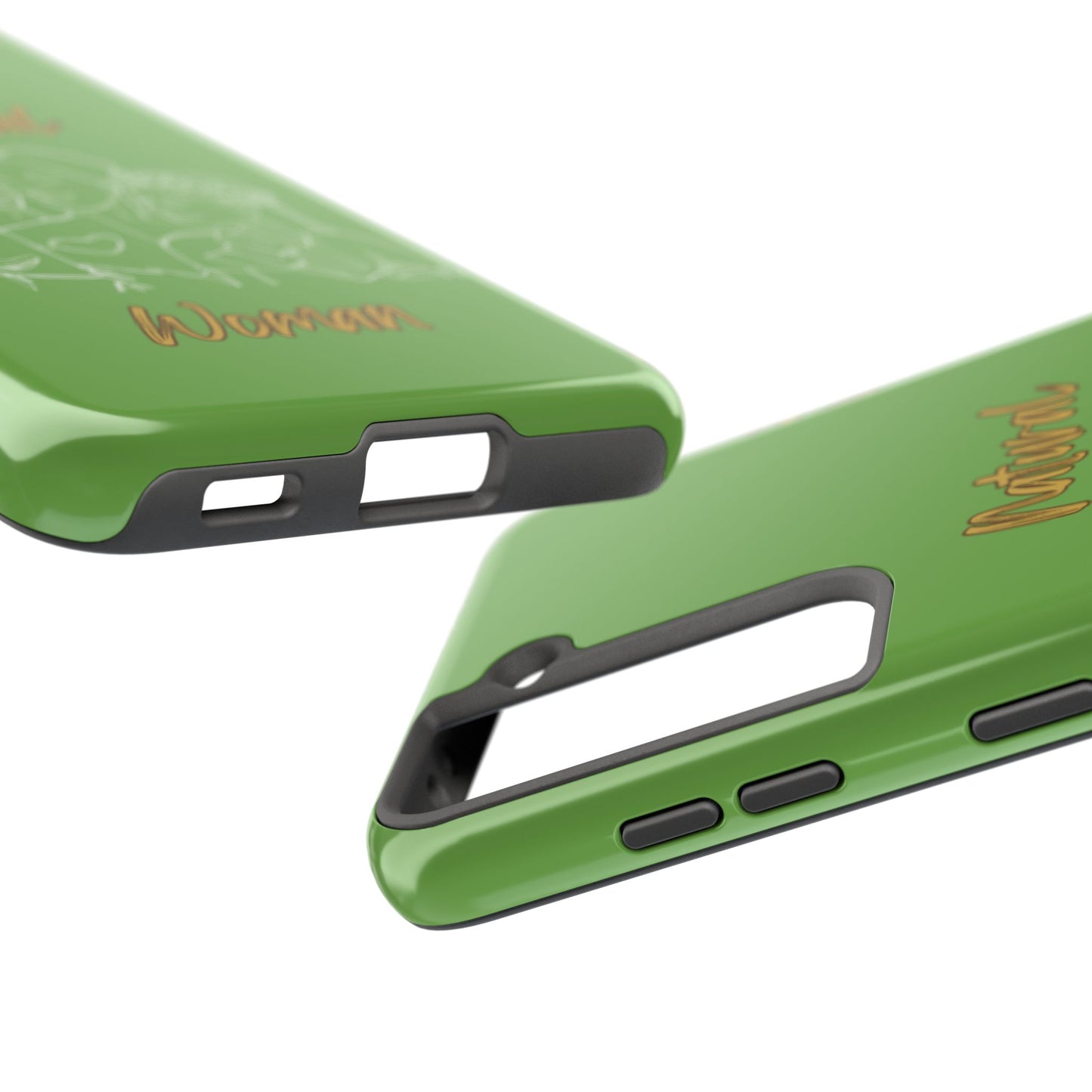 Natural Woman Me & My Girls (WL)Tough Phone Cases GREEN