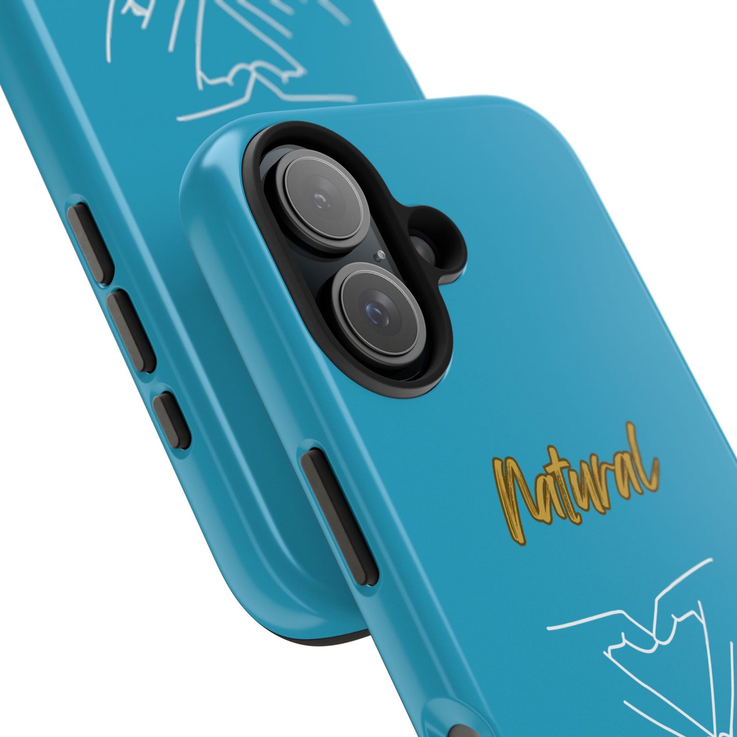 Natural Woman I Love You (WL)Tough Phone Cases TURQUOISE