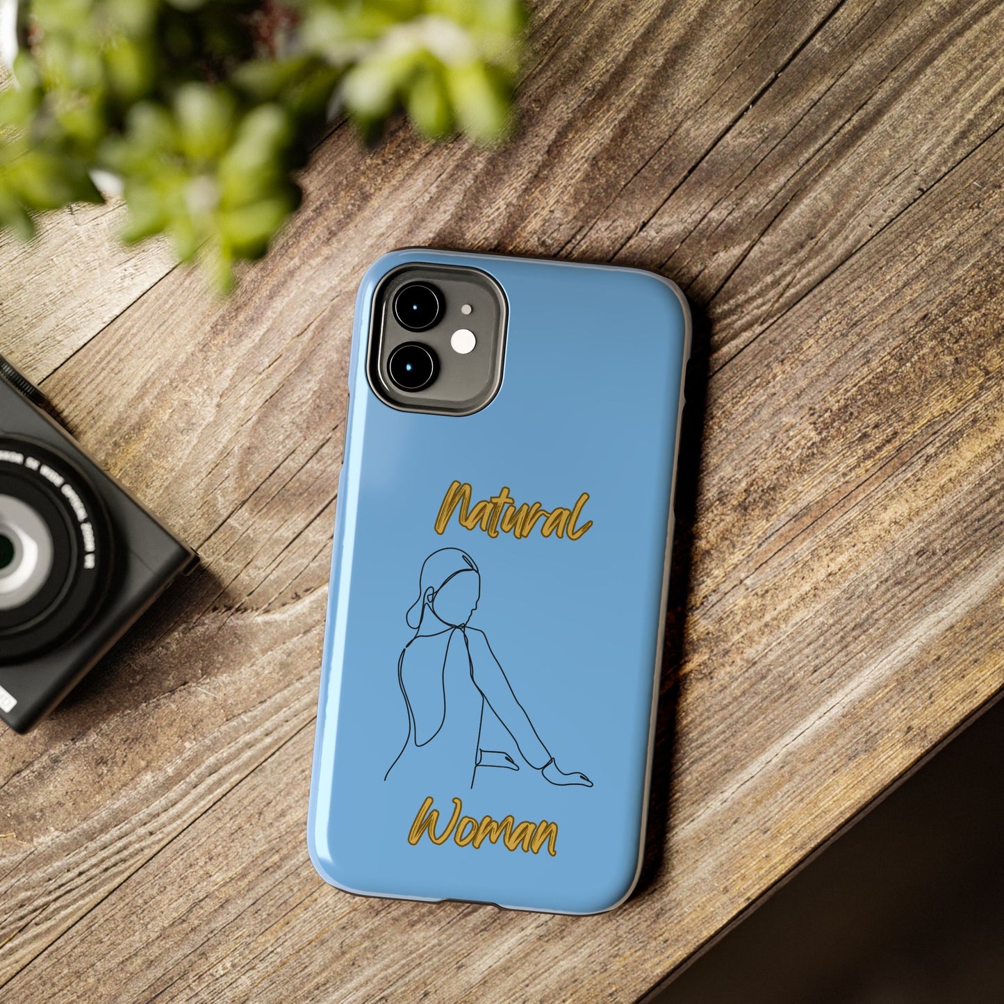 Natural Woman Hands Free (BL)Tough Phone Cases LIGHT BLUE