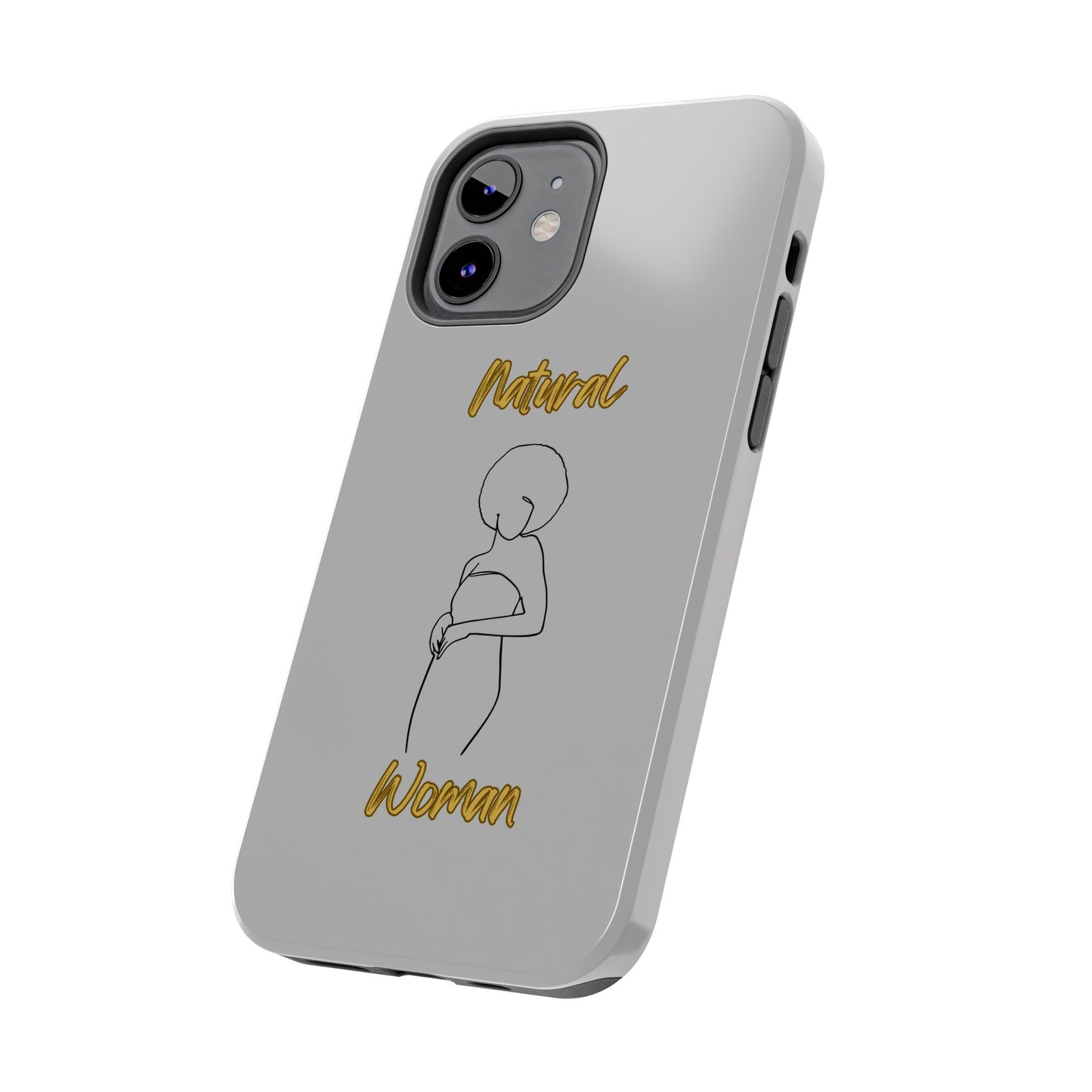 Natural Woman Sho Nuff (BL)Tough Phone Cases LIGHT GREY