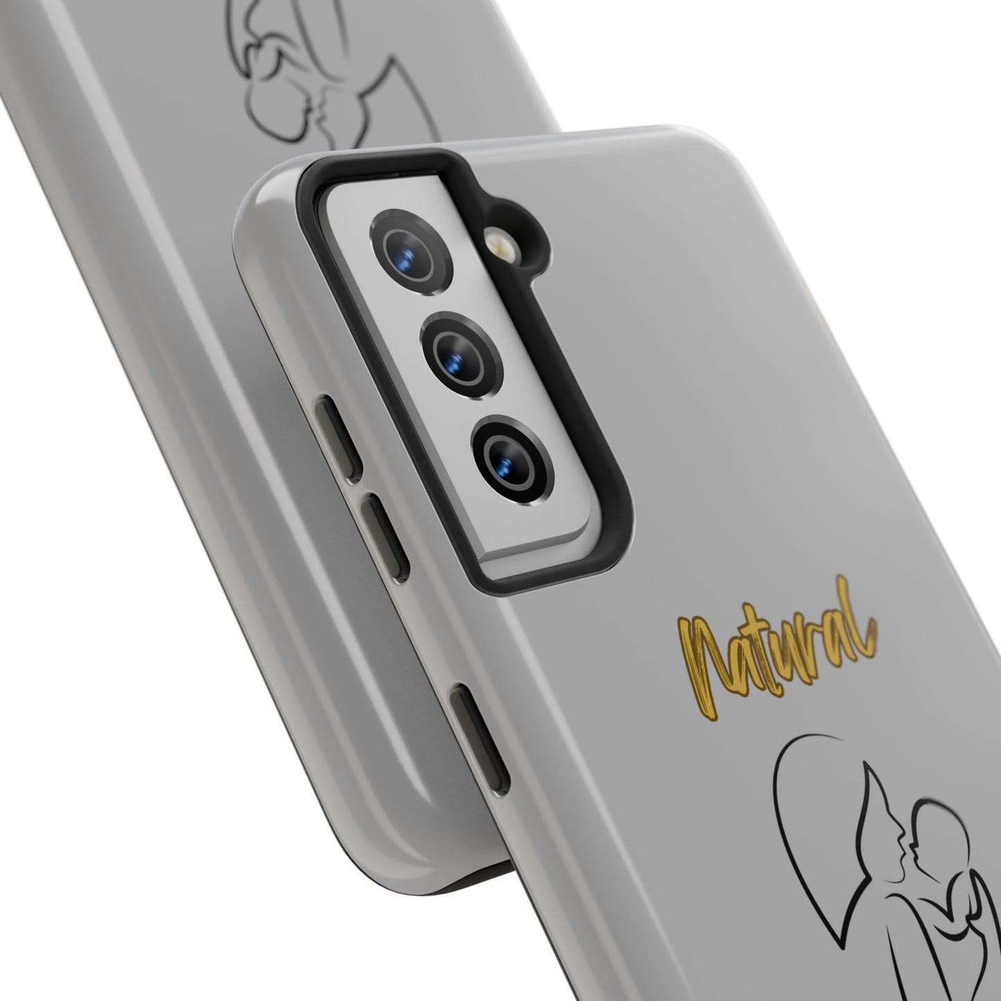 Natural Woman Long Awaited (BL)Tough Phone Cases LIGHT GREY